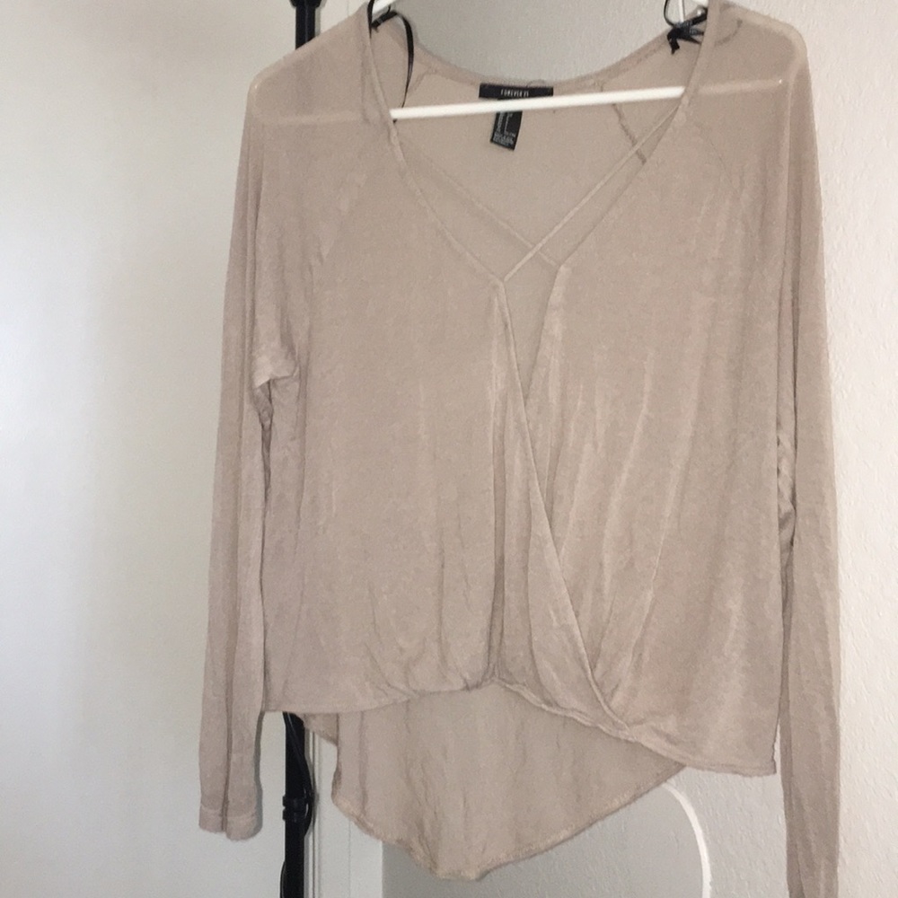 Long sleeve blouse